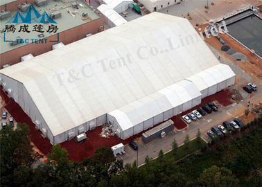 Стекло шатра события 100 людей на открытом воздухе &amp; стена АБС шатер перманентности торговой выставки смешанный