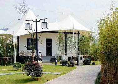 Ясный шатер гостиницы геодезического купола стены для дома выставки и туризма