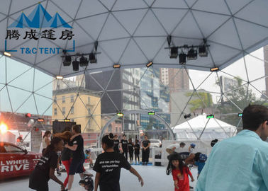 Прозрачные водоустойчивые шатры купола для событий партии с ясной тканью Пвк для модных парадов