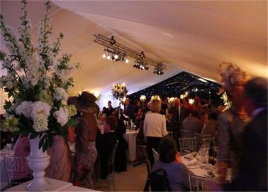 Высокопрочные белые водоустойчивые шатры события свадьбы большие ФОРМЕННЫЙ шатер для 600 Сеатер