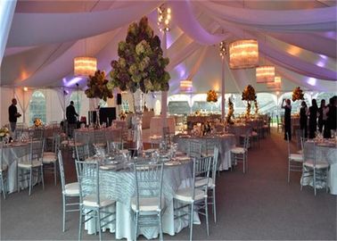 Высокопрочные белые водоустойчивые шатры события свадьбы большие ФОРМЕННЫЙ шатер для 600 Сеатер
