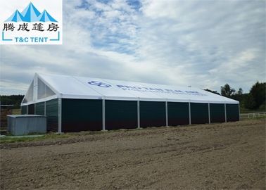 Гальванизированные шатры спортивного соревнования стали 30кс50м, белый шатер алюминия крыши ПВК