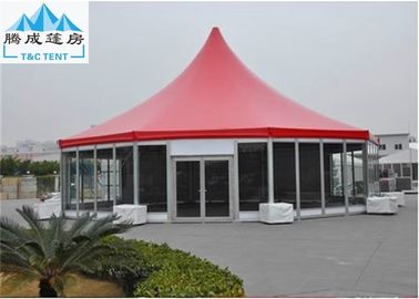Алюминиевый шатер свадебного банкета встречи Структруэ крыши Мульти-стороны рамки для 800 человек